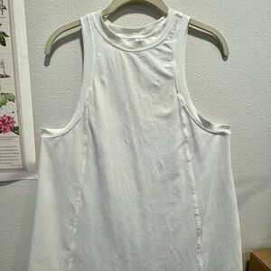 Lululemon Athletica White Tank Top